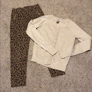 Cat & Jack Sz 10/12 outfit